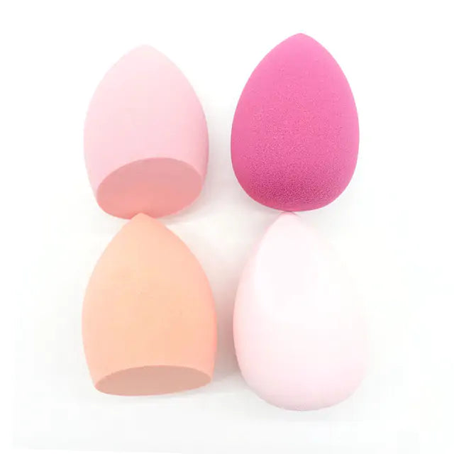 4 Pieces Makeup Sponge Powder Puff Dry